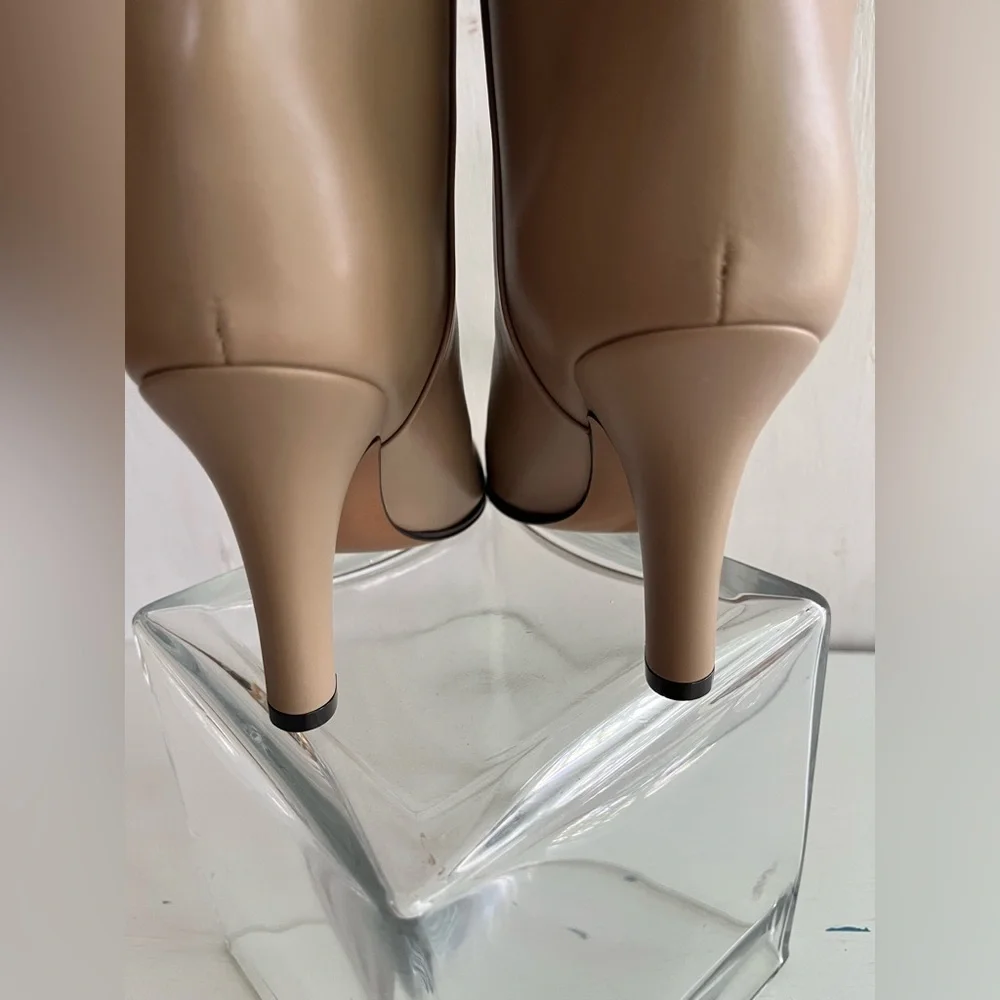 THE ROW Prudens Bootie- Neutral- 37